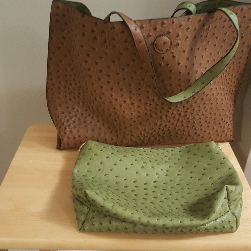 2 for 1! Ostrich purse